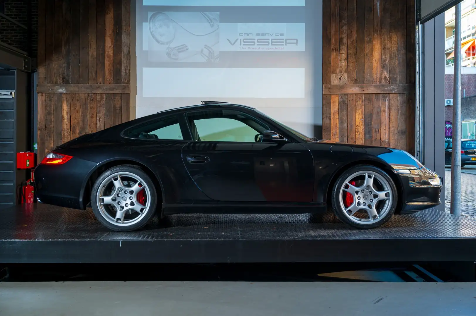 Porsche 997 3.8 Carrera S Basaltschwarz-metallic Negro - 2