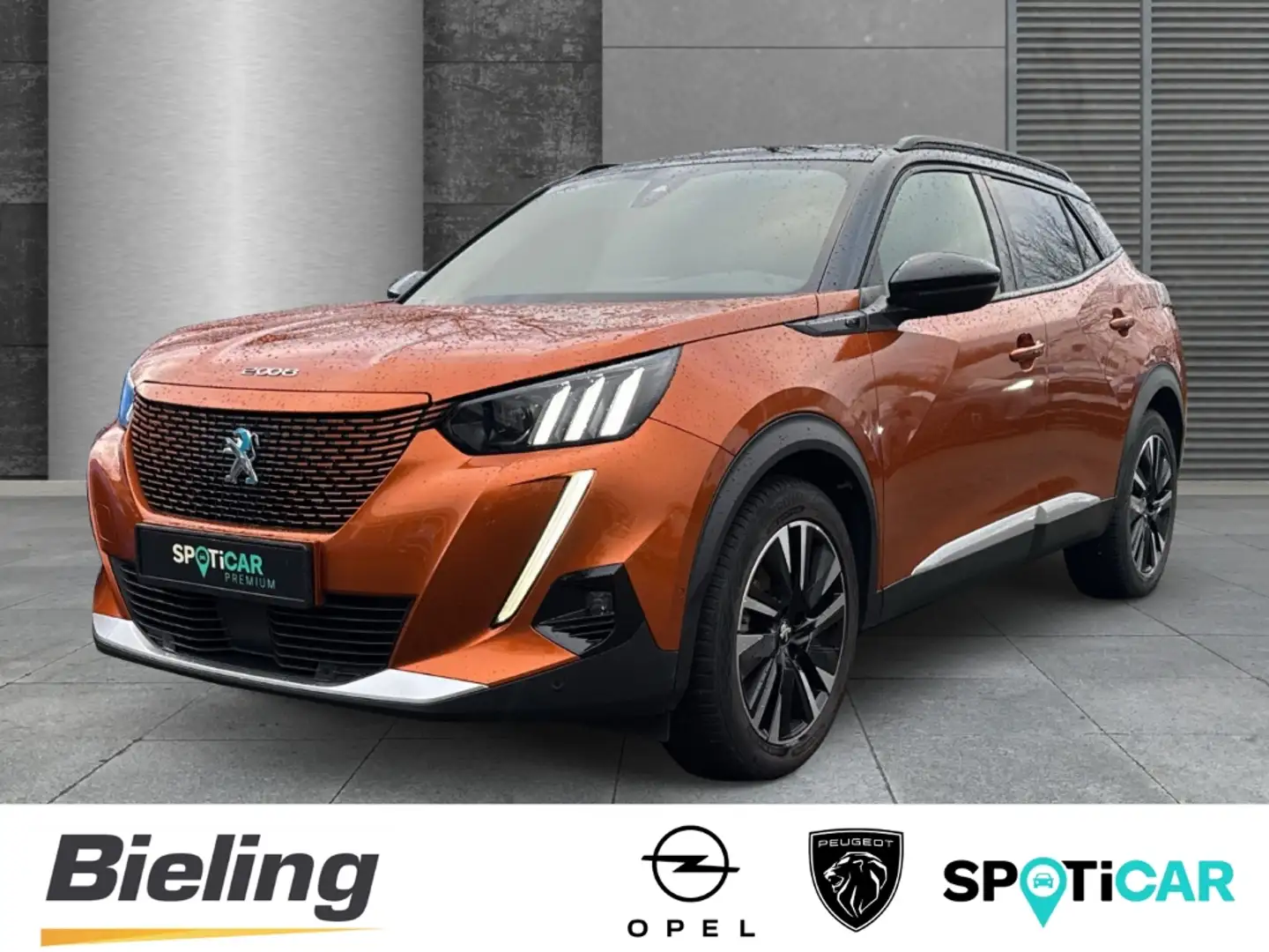 Peugeot 2008 - GT 136 ( SOH93% )  1.Hand Vollausstattung Orange - 1