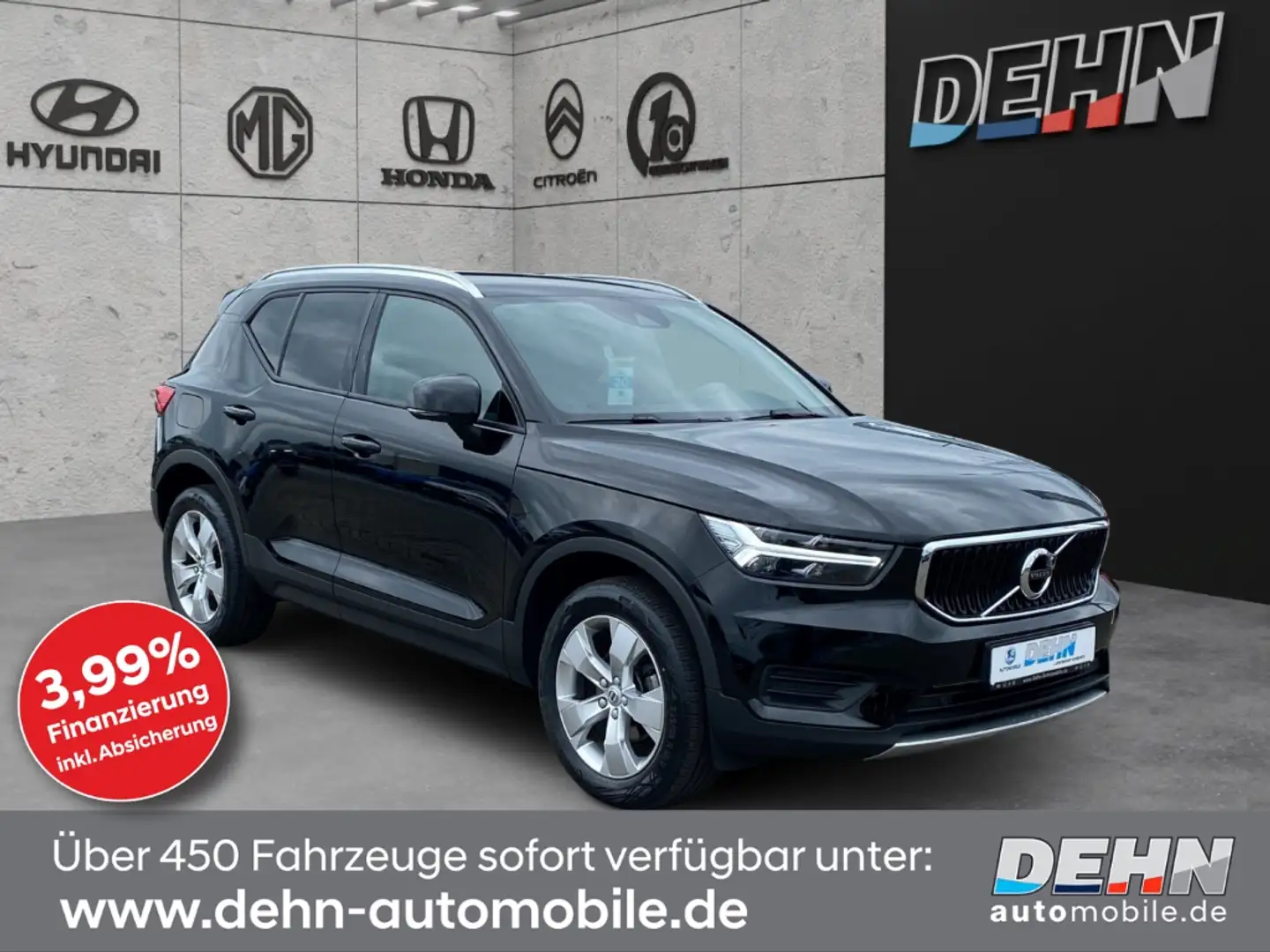 Volvo XC40 2WD T2 Momentum Pro Kamera LRHZ SHZ LED Carplay Noir - 1