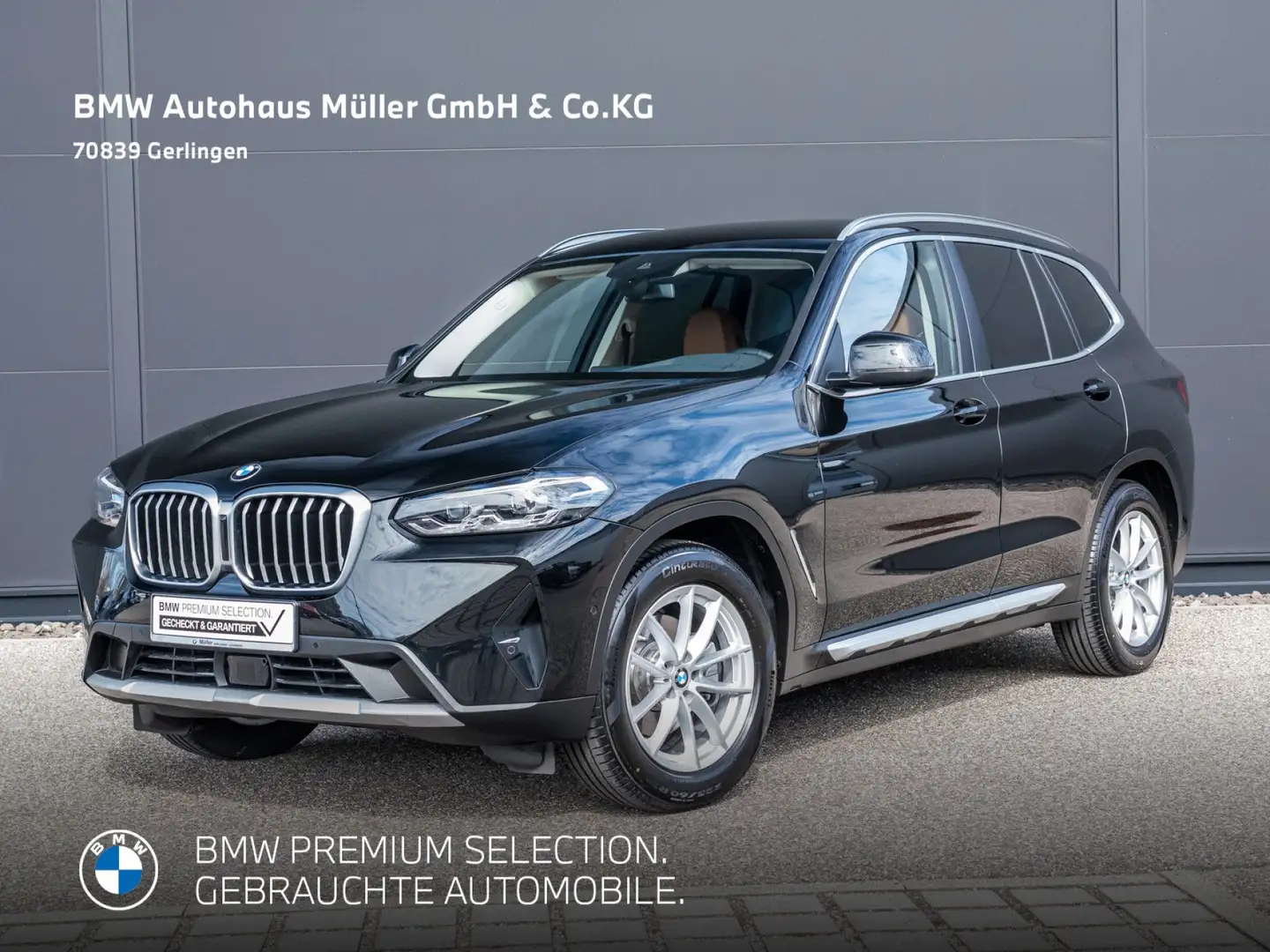 BMW X3 xDrive20dA UPE64530EUR AHK ACC Sportsitz DAB Schwarz - 2