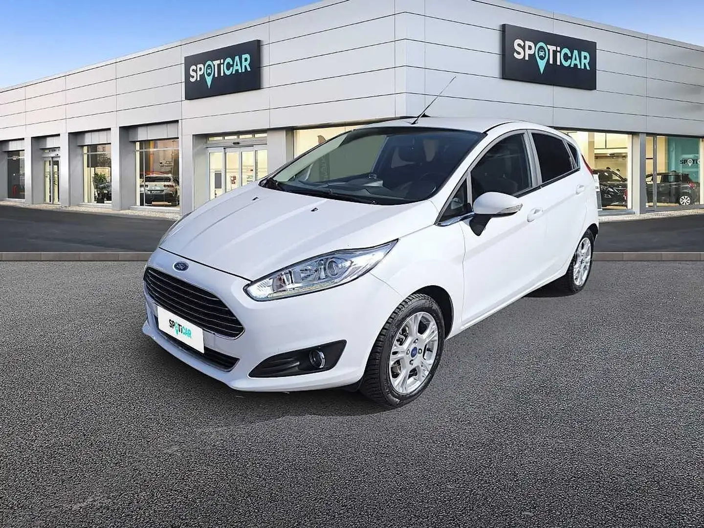 Ford Fiesta 6ª serie 1.0 80CV 5 porte Titanium Weiß - 1