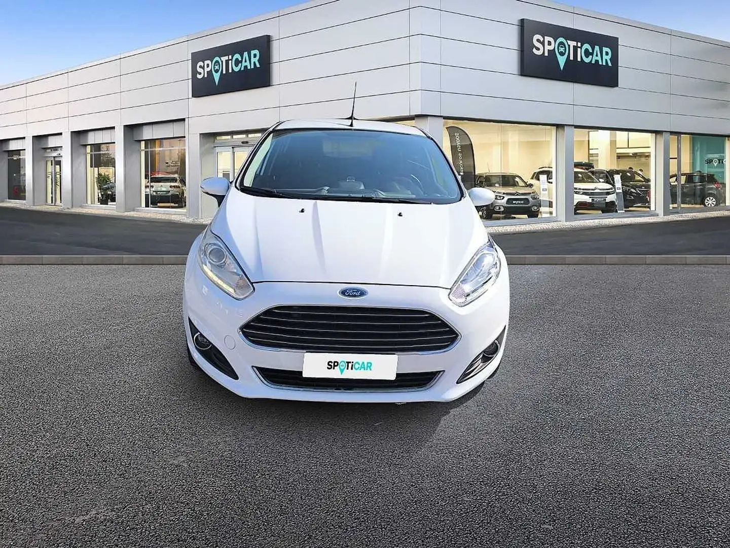 Ford Fiesta 6ª serie 1.0 80CV 5 porte Titanium Weiß - 2