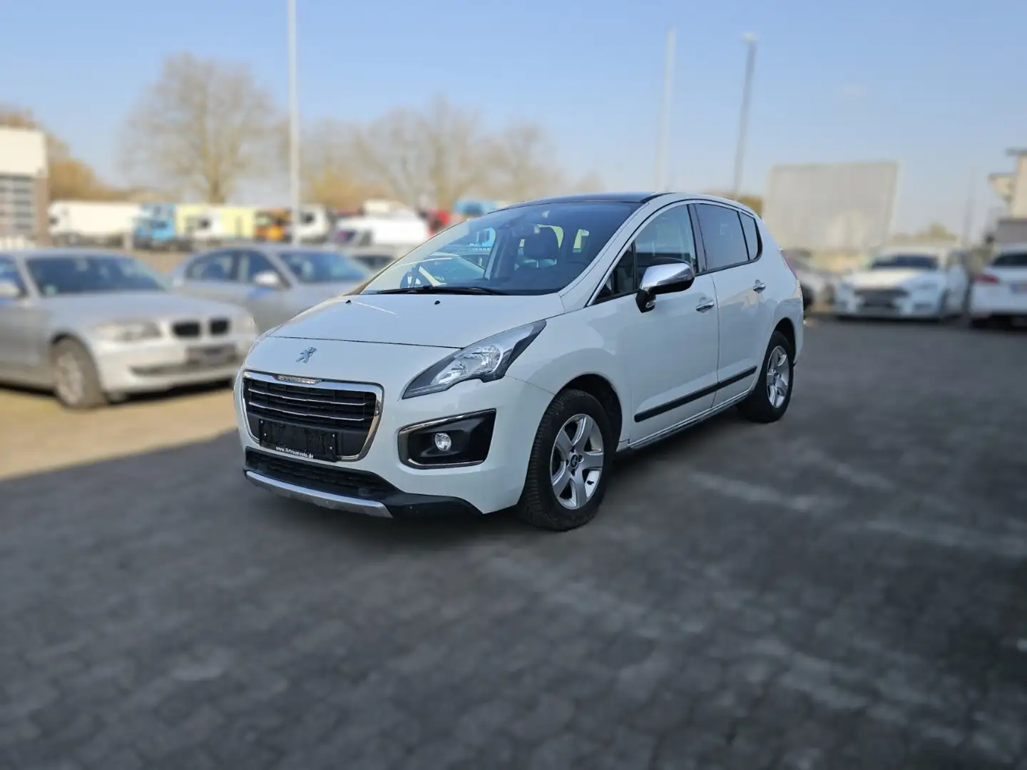 Peugeot 3008 ALLURE+TÜV NEU+1.HAND Blanc - 1