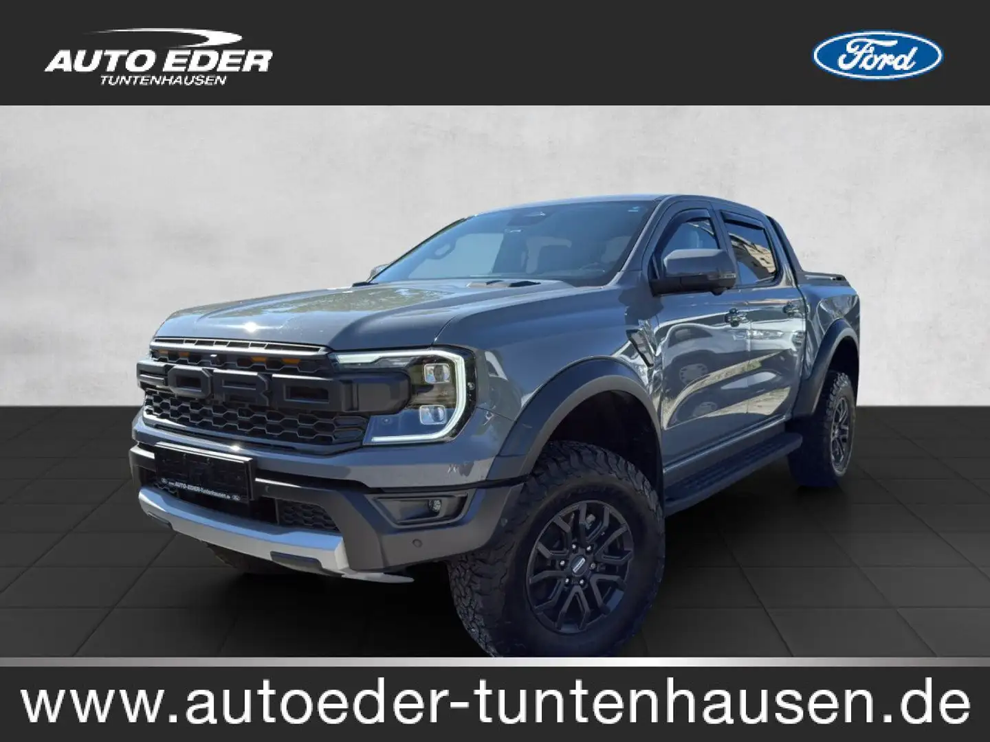 Ford Raptor e-4WD Doppelkabine Sportpaket Bluetooth LED Gri - 1