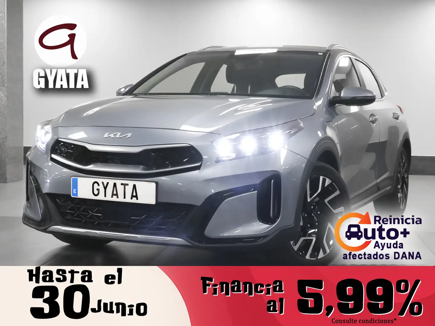 Kia XCeed 1.6 PHEV eTech Aut. Plateado - 1