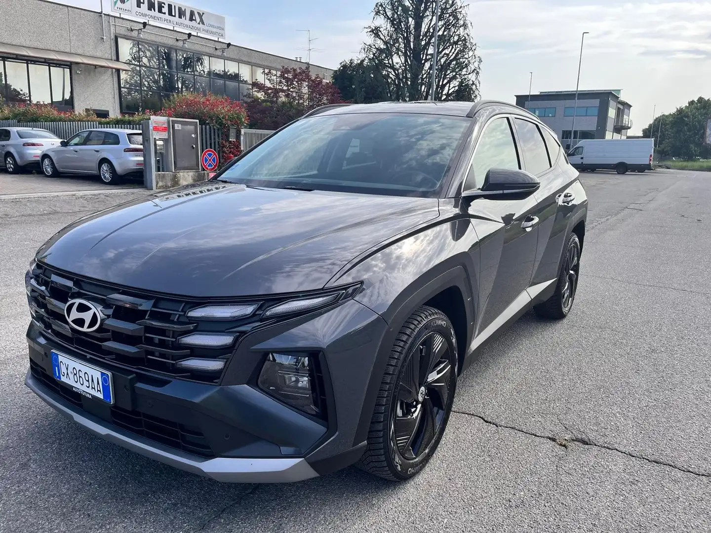 Hyundai TUCSON Tucson 1.6 crdi 48V 2wd dct **+IVA** Grigio - 1