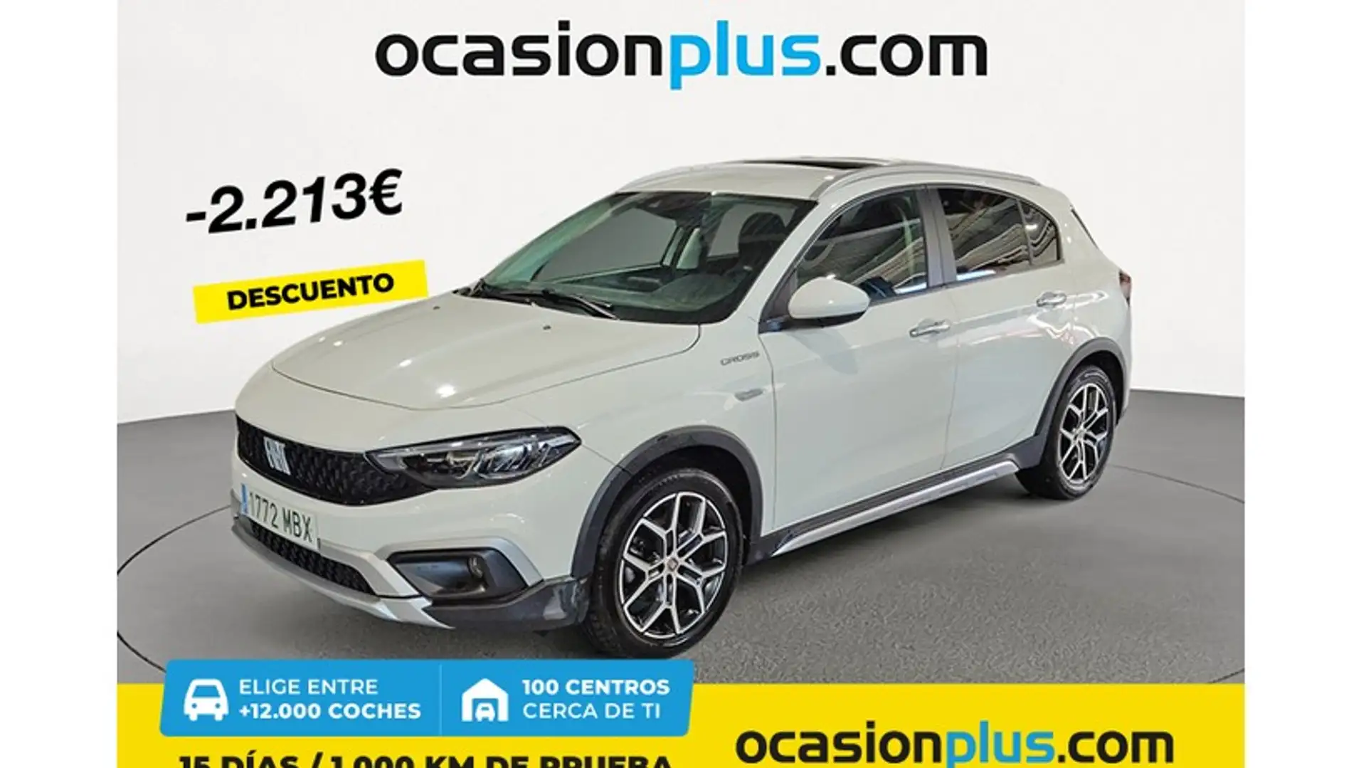 Fiat Tipo 1.5 Hybrid Cross DCT Blanc - 1