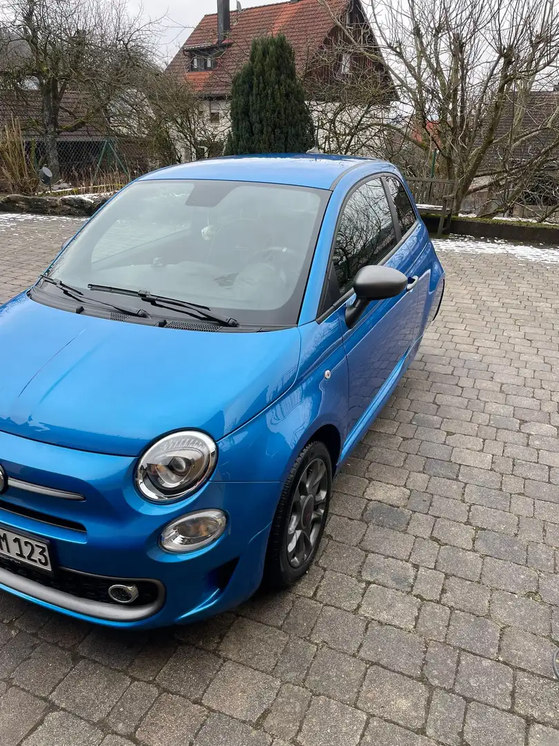 Fiat 500 Ellenator Fiat 500 Blau - 2