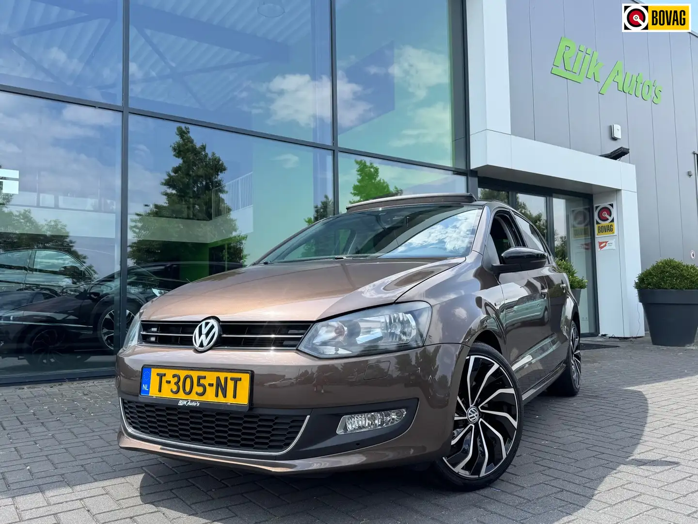 Volkswagen Polo 1.2 TSI Match * Panoramadak * Cruise Control * Car Bruin - 1