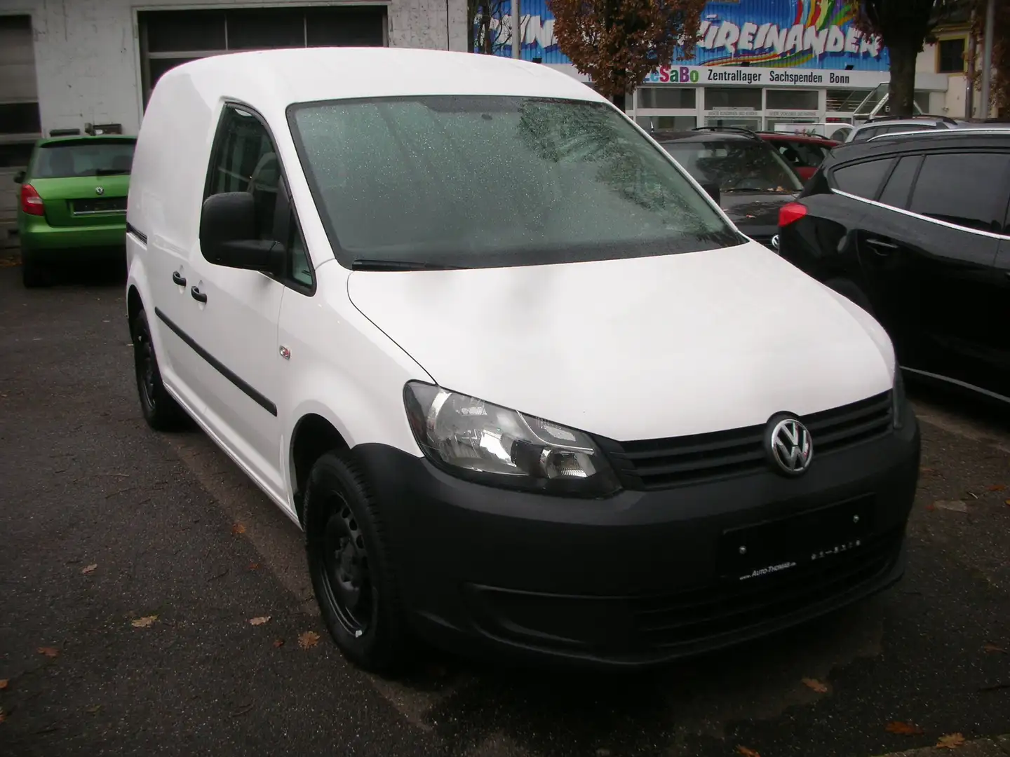 Volkswagen Caddy Kasten Benzin *AHK*Hecktüren*19%-Mwst Weiß - 2