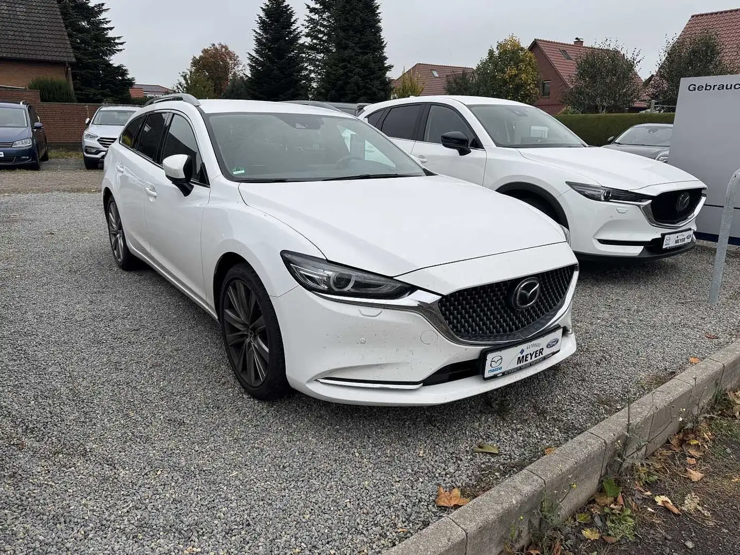 Mazda 6 Kombi Diesel SKYACTIV-D 184 Edition 100 Weiß - 1