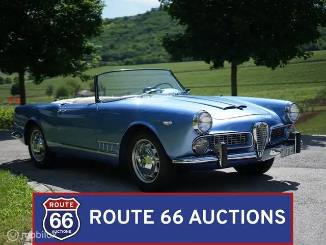 Alfa Romeo 2000 Spider Touring | 1960 | Route 66 Auctions