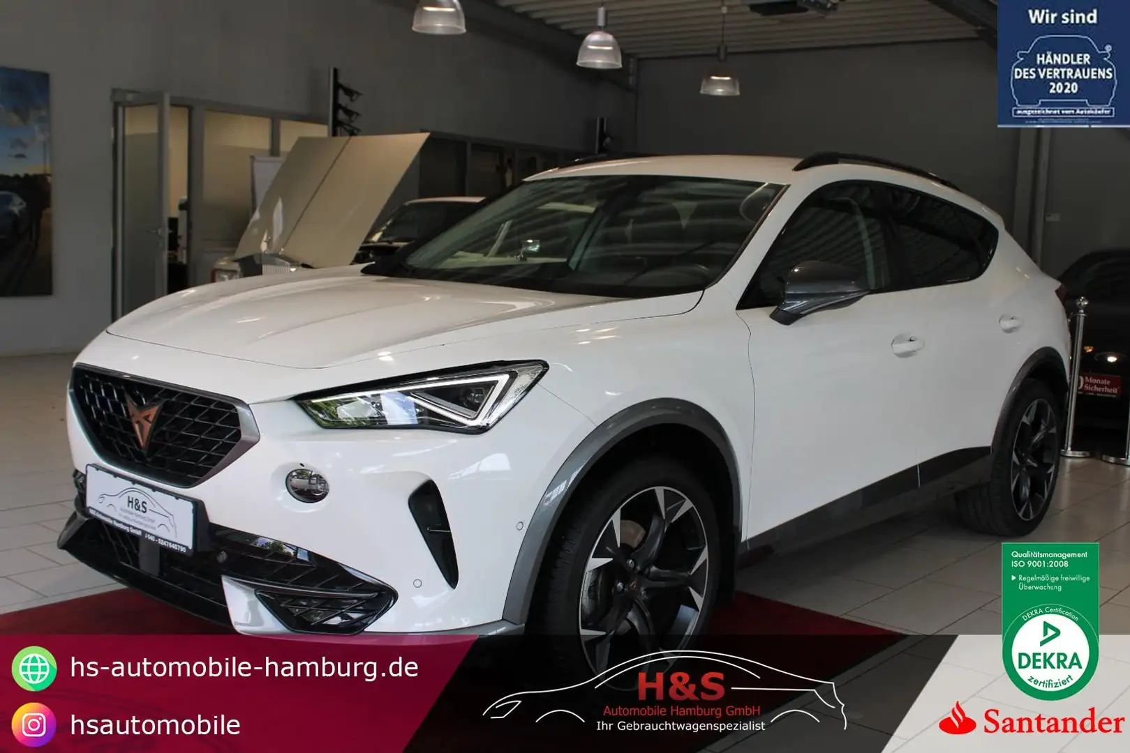 CUPRA Formentor 1.5 TSI DSG NAVI*LED*Kamera Blanc - 1