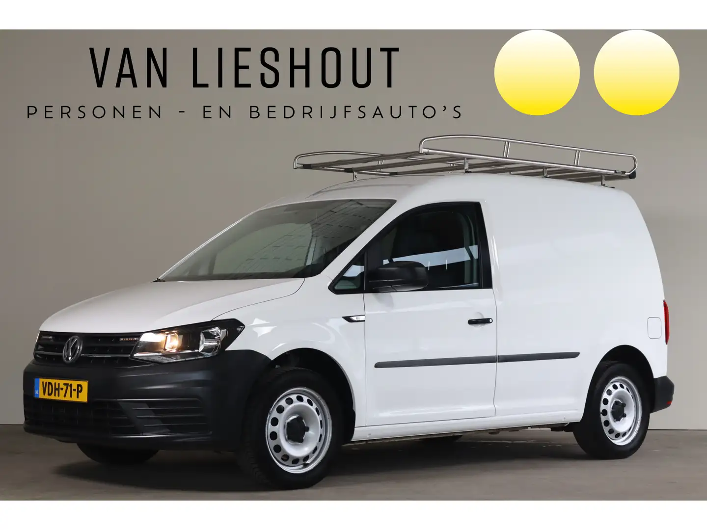 Volkswagen Caddy 1.4 TSI L1H1 BMT Trendline - NL- Auto!! Apple I Tr Fehér - 1