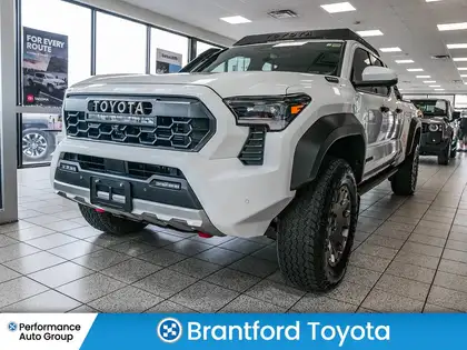 White 2025 Toyota Tacoma Pickup Truck Automatic