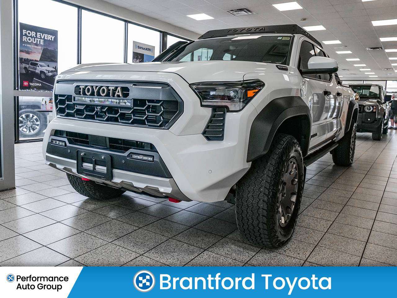 White 2025 Toyota Tacoma Pickup Truck Automatic