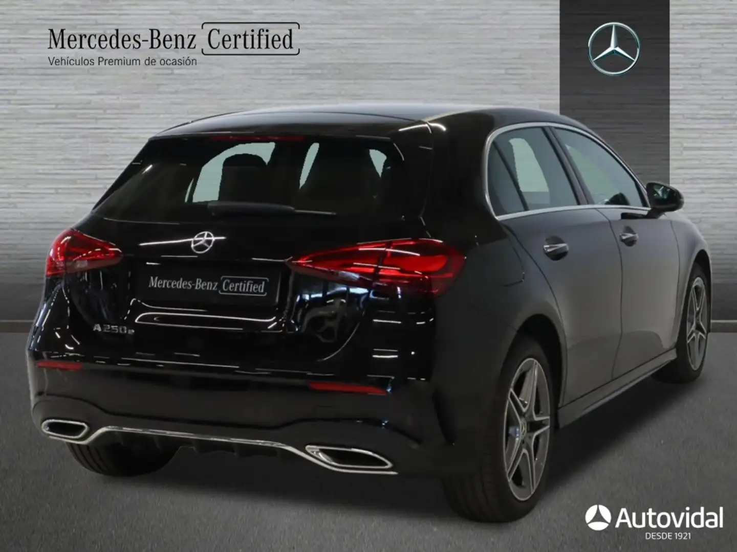 Mercedes-Benz A 250 -CLASS E PHEV DCT 218 5P Zwart - 2