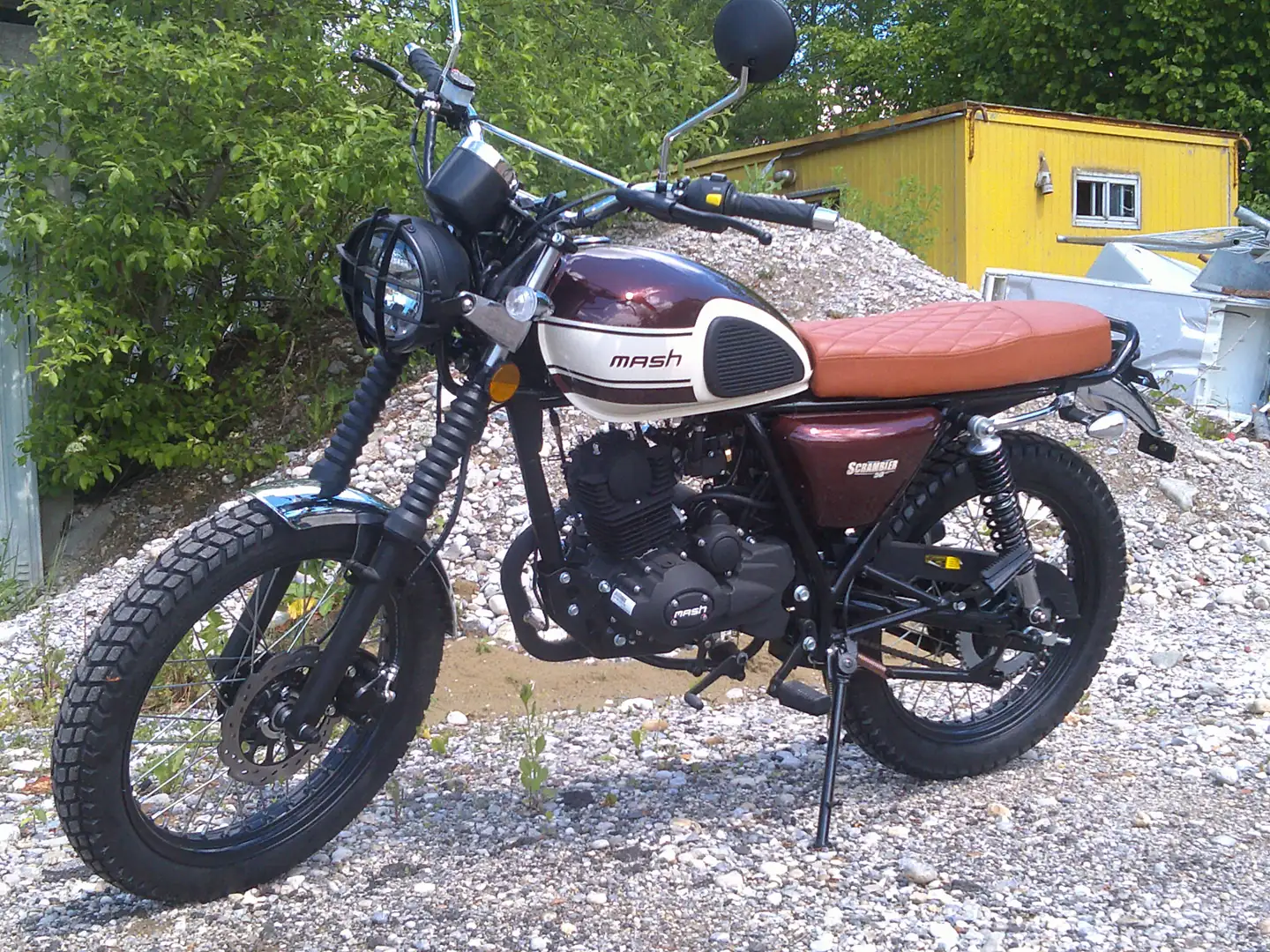Mash Fifty Scrambler Brown - 1