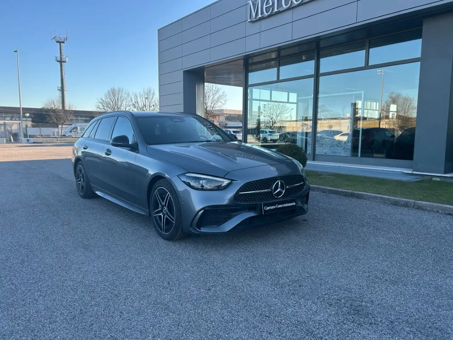 Mercedes-Benz C 220 d 4MATIC Station Wagon Gris - 1