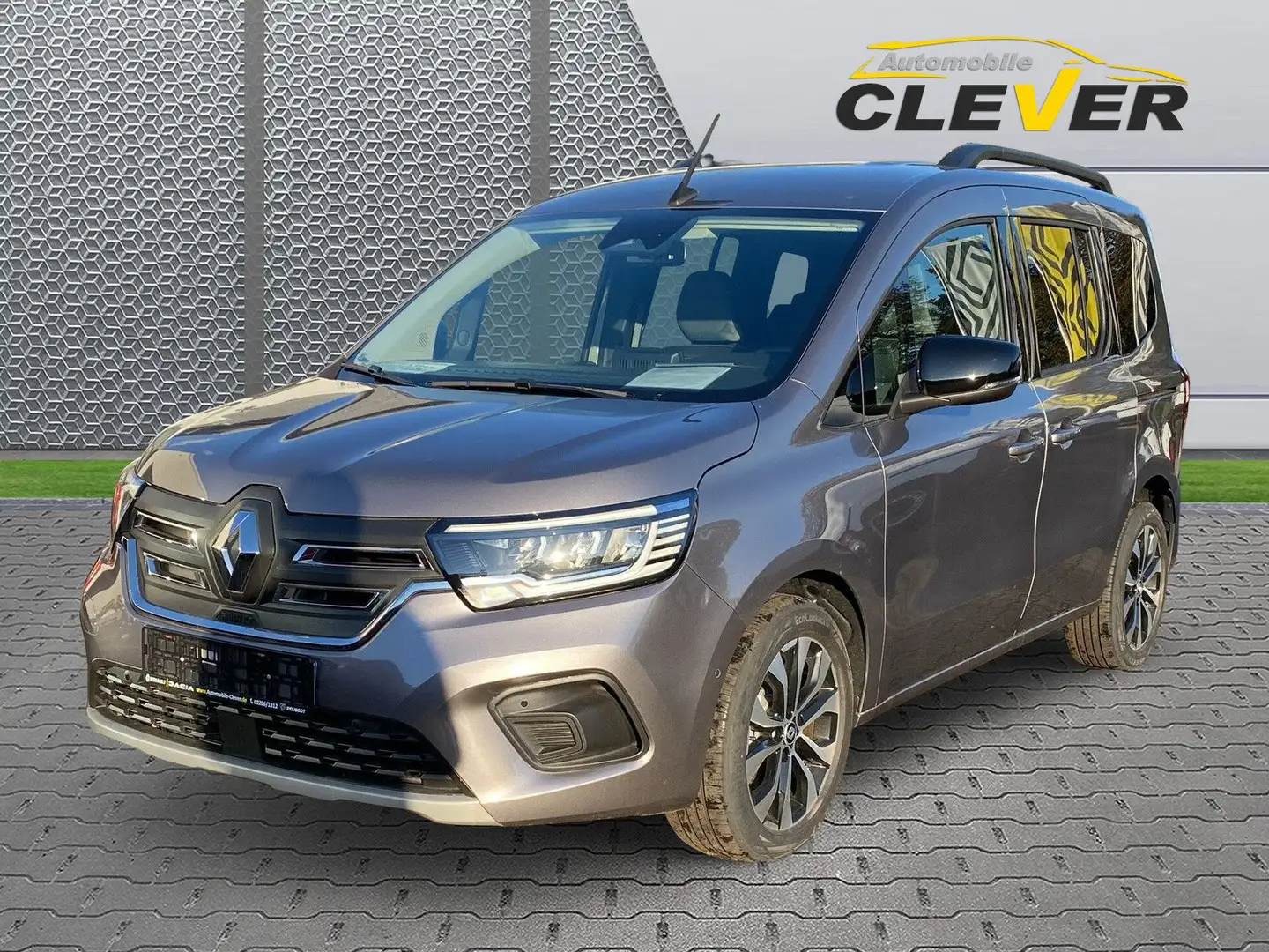 Renault Kangoo E-Tech Techno EV45 AC22 Navi Kamera Klima Grau - 1