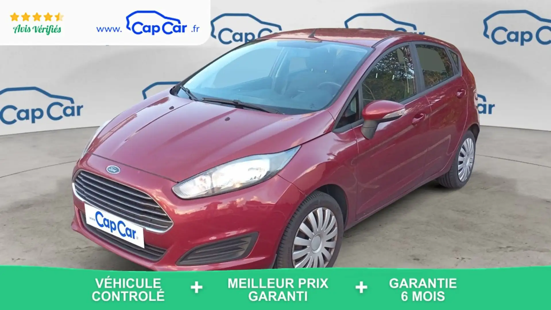 Ford Fiesta 1.2i 60 Ambiente Rouge - 1