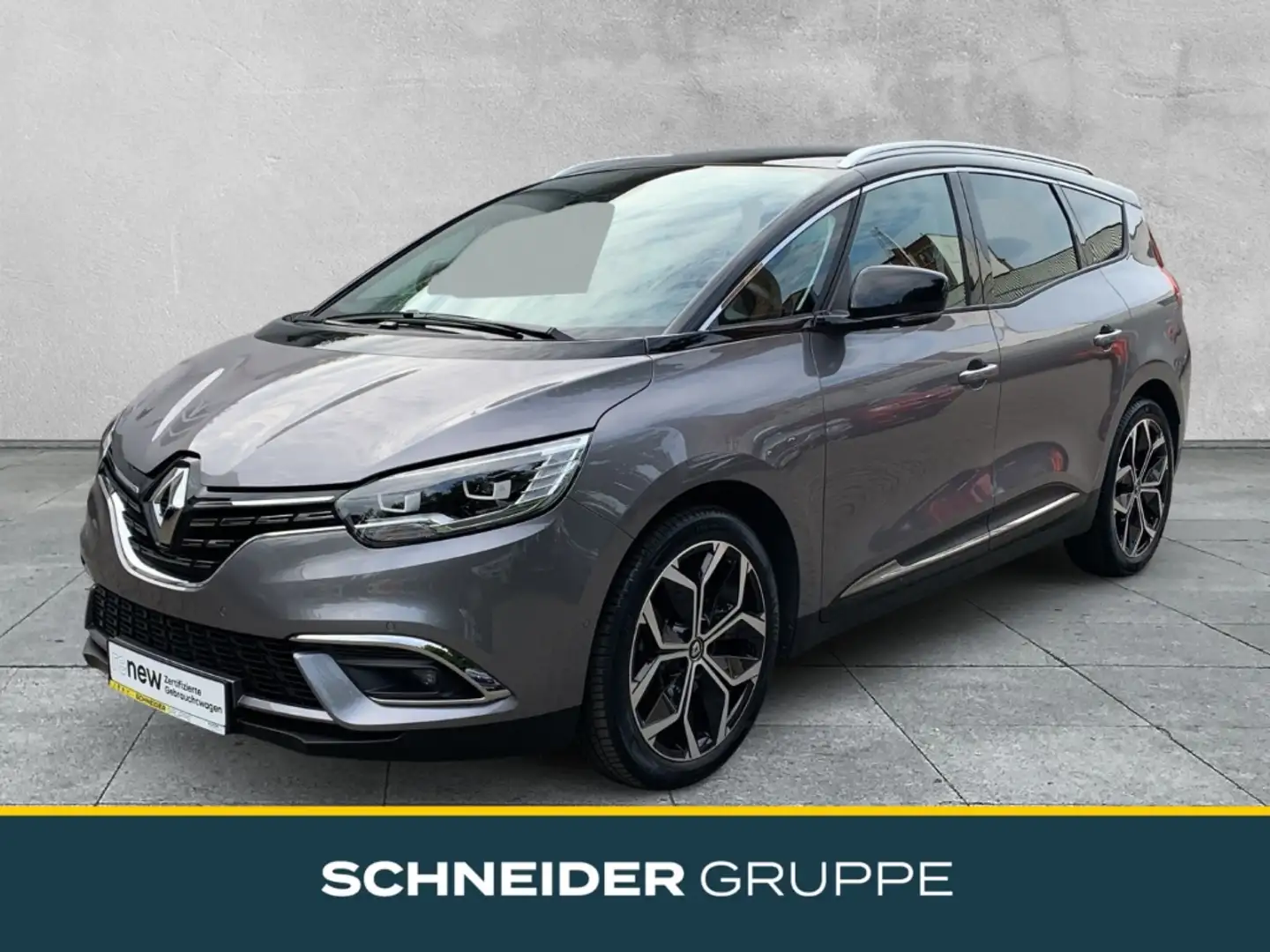 Renault Grand Scenic TECHNO TCe 140 7 Sitze SHZ+PDC+DAB+ Grau - 1