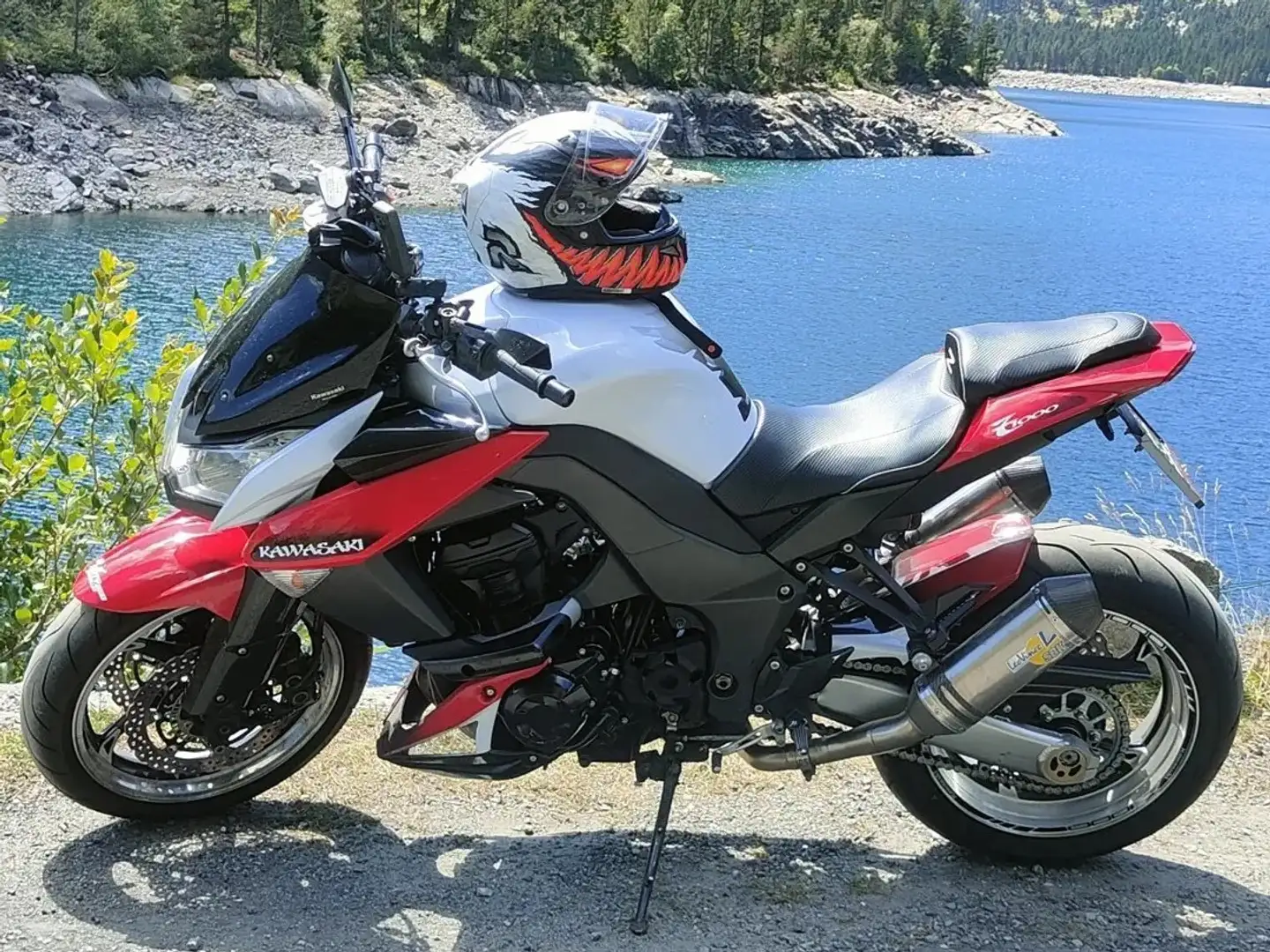 Kawasaki Z 1000 Naked bike Blanc - 2