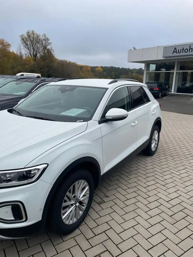 Volkswagen T-Roc Life 1,0 TSI Weiß - 2