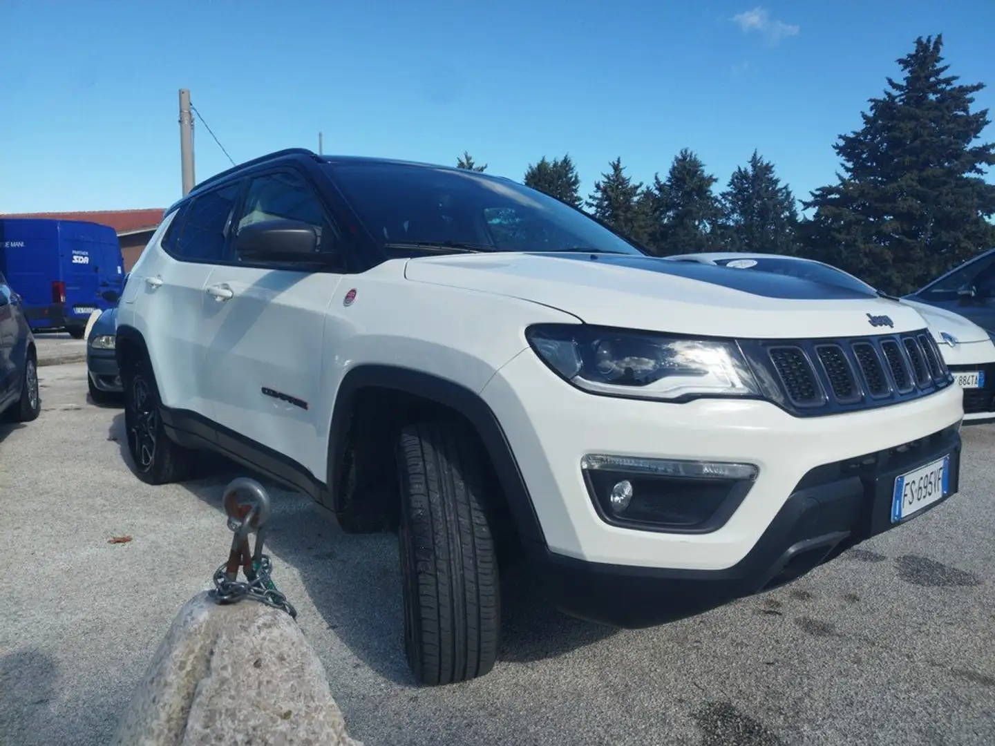 Jeep Compass 2.0 mjt Trailhawk 4wd active drive low 170cv autto Bianco - 2
