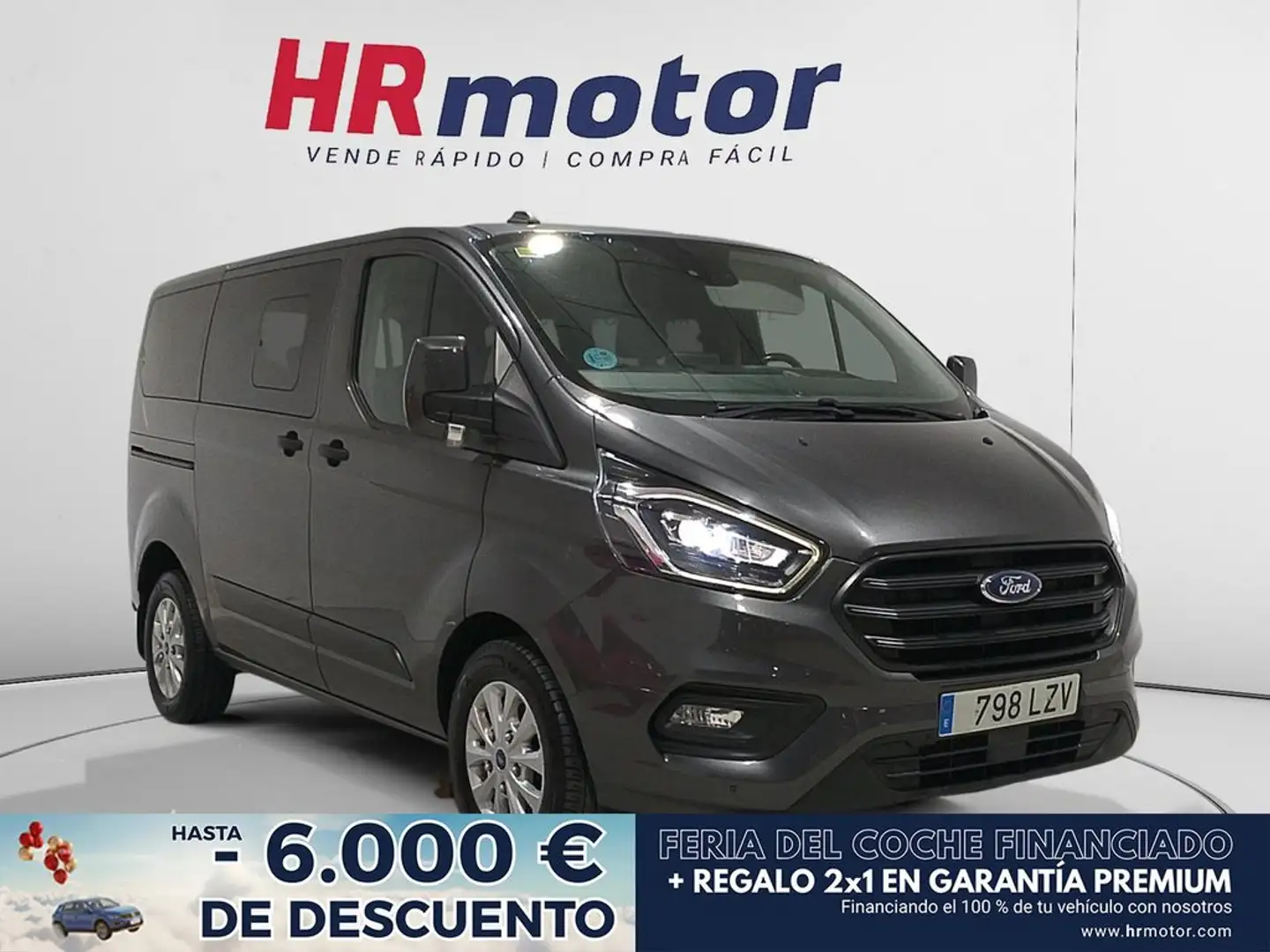 Ford Tourneo Custom 320 L1 Trend Gris - 1