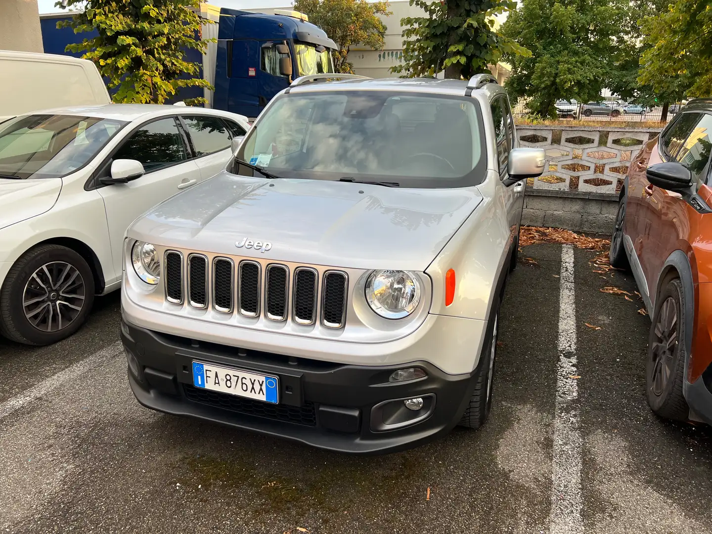 Jeep Renegade Renegade 2.0 mjt Limited 4wd 140cv Argent - 1