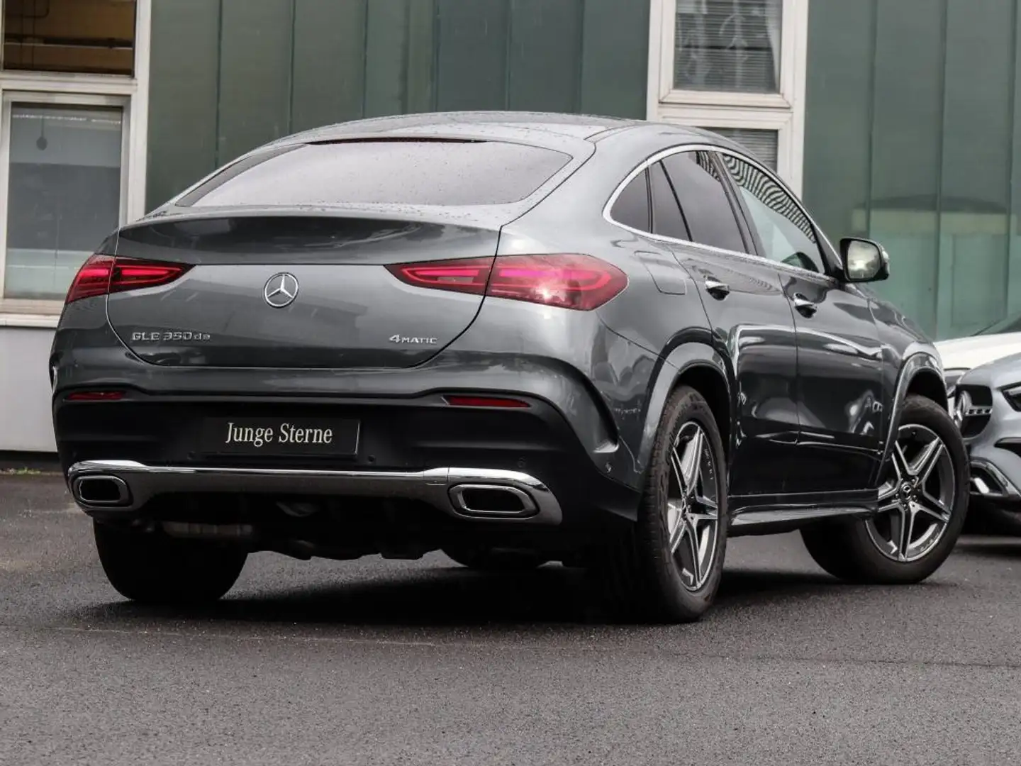 Mercedes-Benz GLE 350 de 4M Coupe AMG-Sport/Pano/AHK/360/Airm Gris - 2