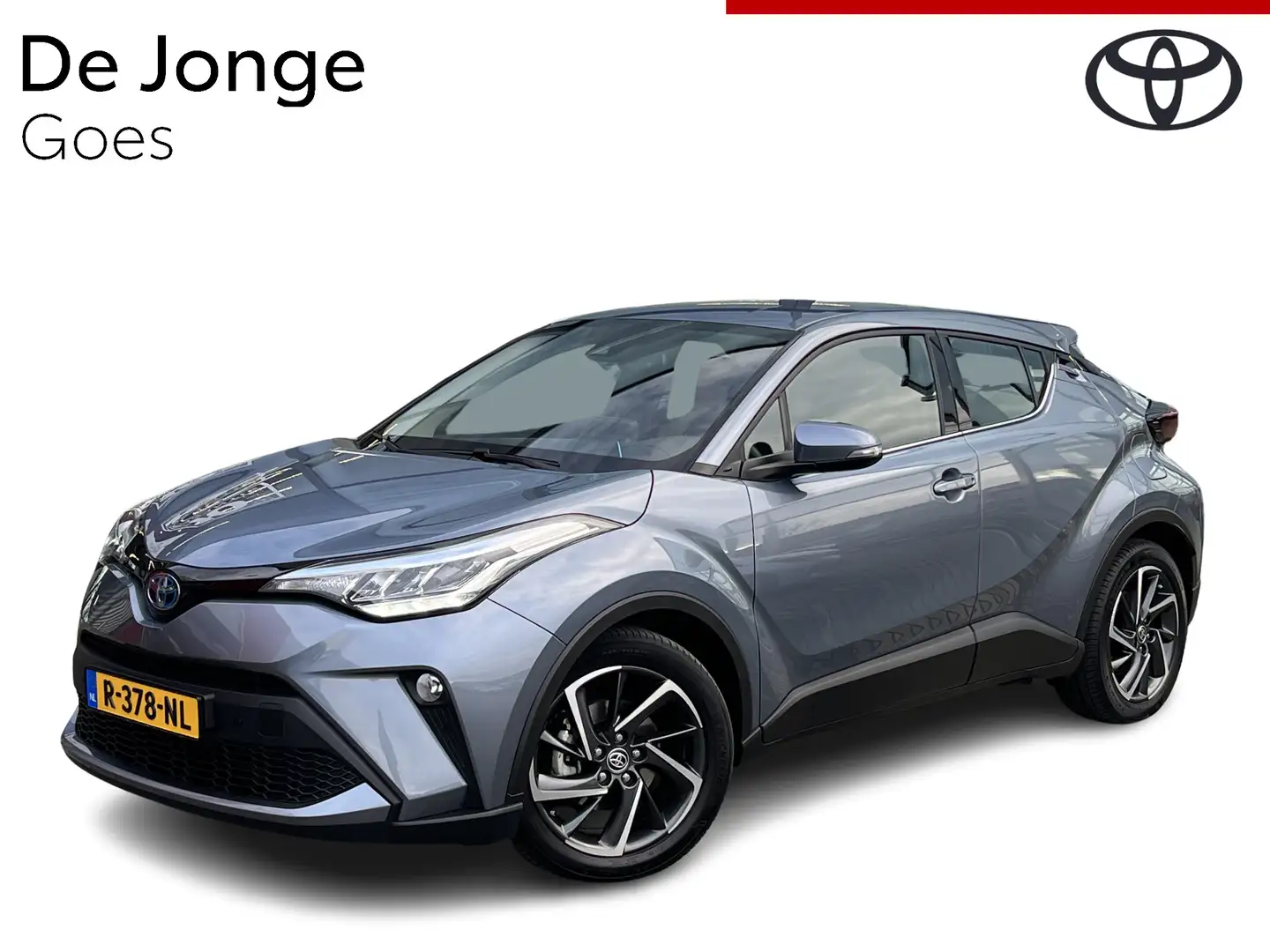 Toyota C-HR 1.8 Hybrid Dynamic Chrome pack | NL Auto | Half le Grijs - 1