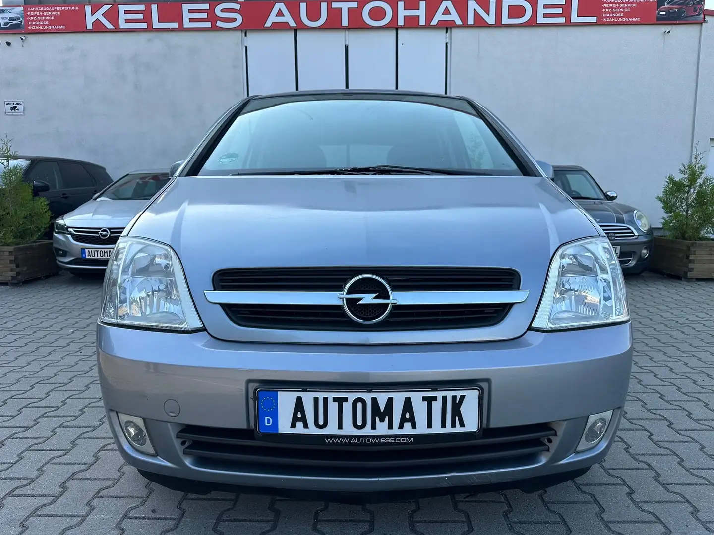 Opel Meriva Automatik *Tüv neu Серебристый - 1