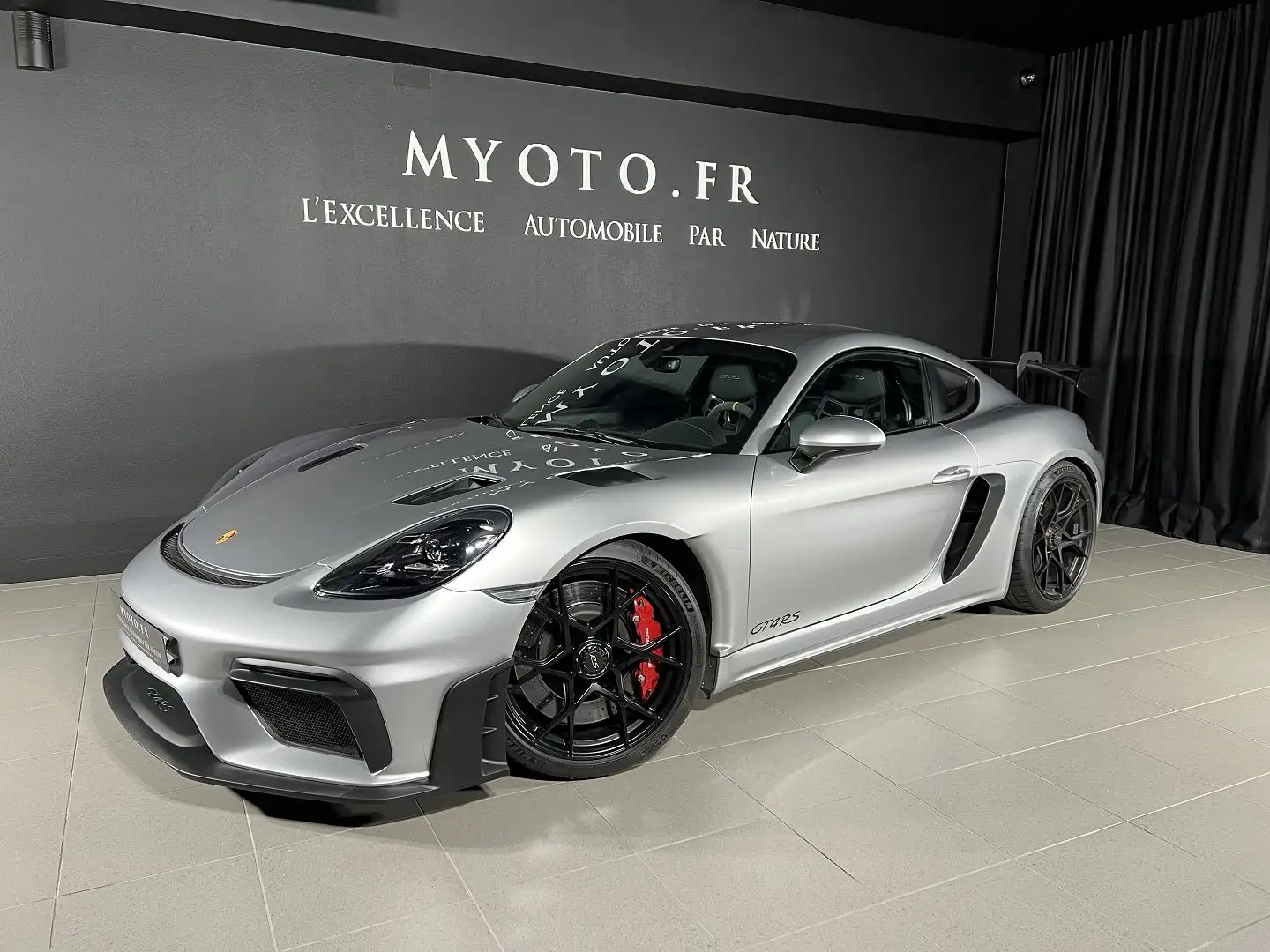 Porsche Cayman (982) 4.0 500CH GT4 RS - IMMAT FR - MALUS PAYÉ Grau - 1