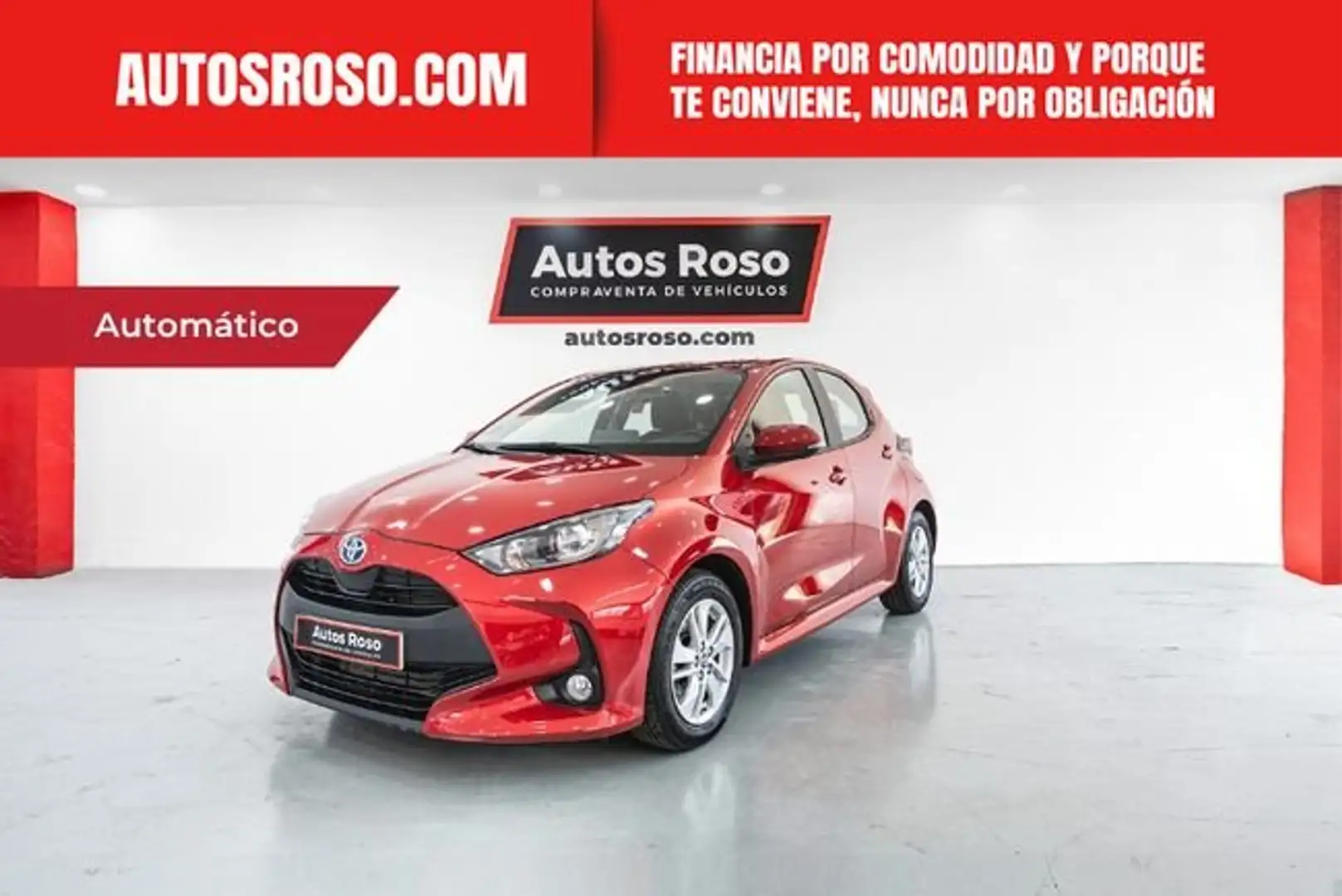 Toyota Yaris 1.5 120H Style Rojo - 1
