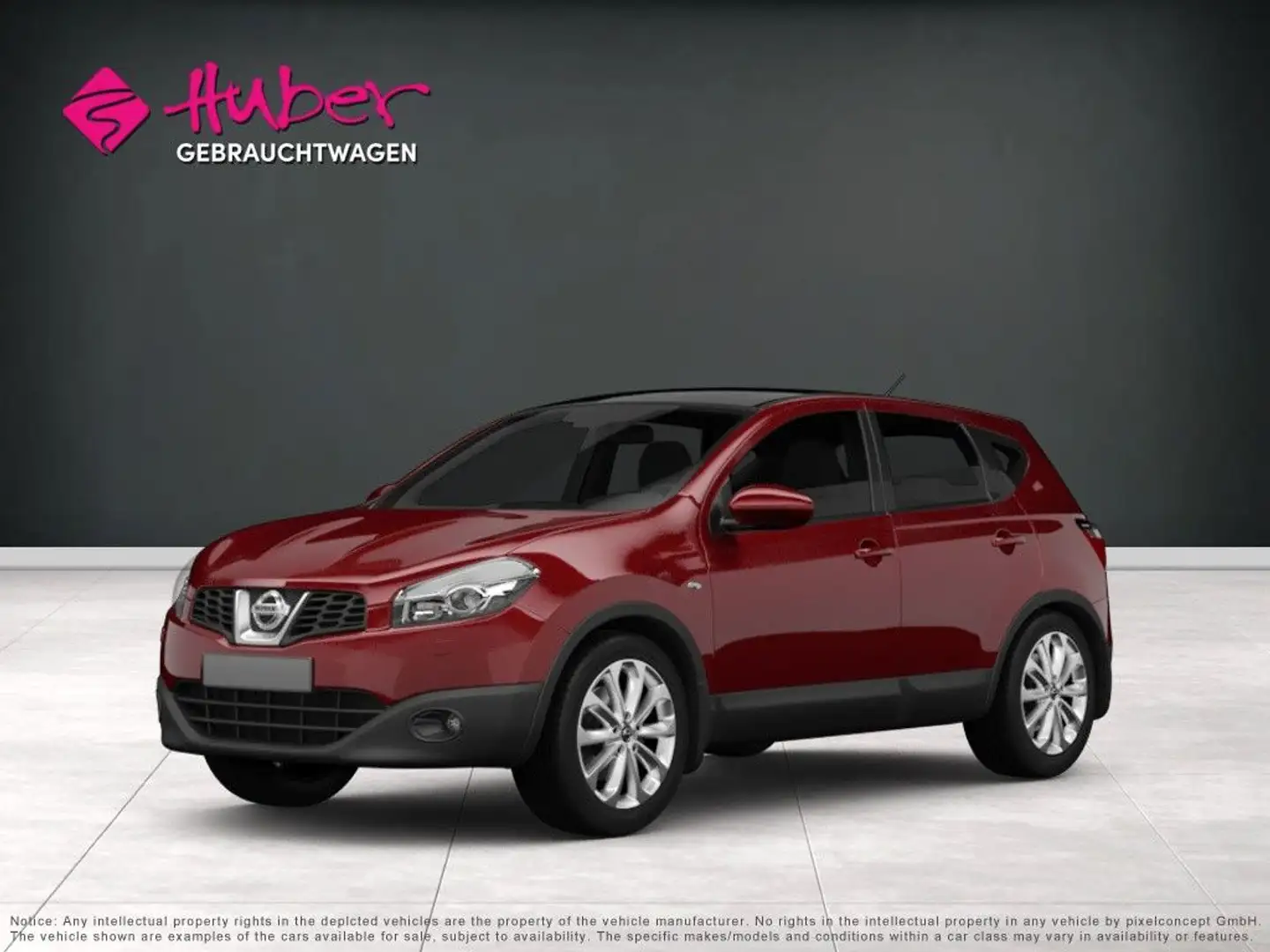 Nissan Qashqai 1.6 DIG-T (*KAMERA*PANODACH*NAVIGATION*) Rouge - 1
