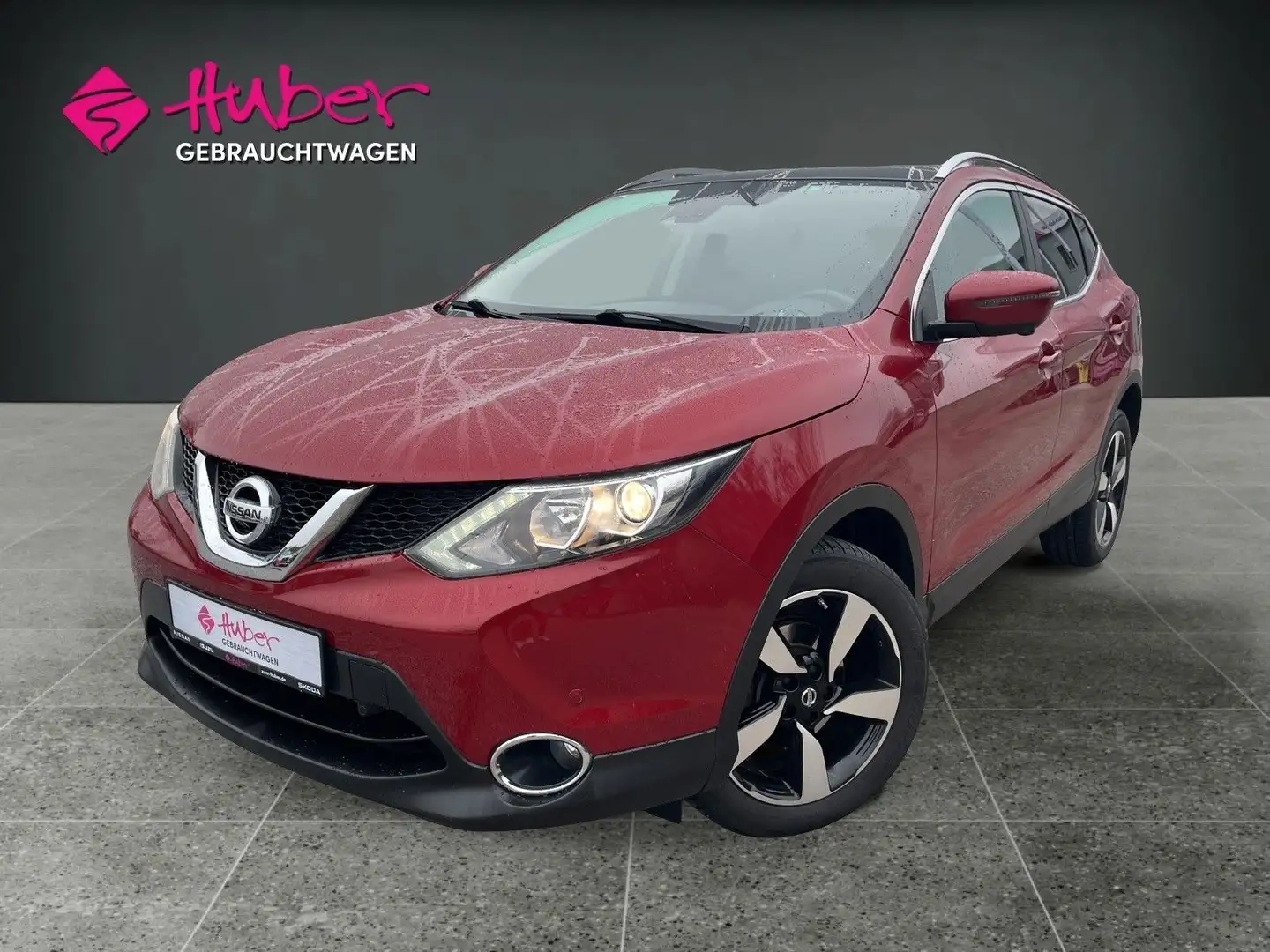 Nissan Qashqai 1.6 DIG-T (*KAMERA*PANODACH*NAVIGATION*) Rot - 1