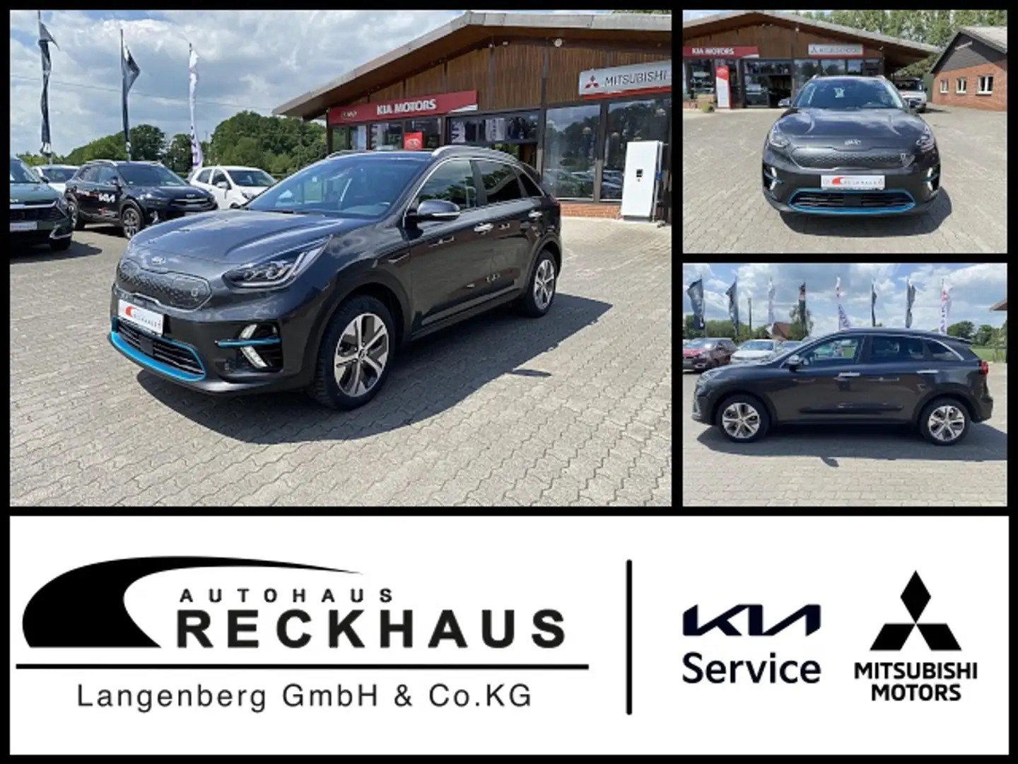 Kia Niro e-Niro 204 VISION 3PH PLUS LED Klima Navi Grau - 1