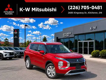 Red 2026 Mitsubishi Outlander Hybrid Plug-in SUV / Crossover All-Wheel Drive Automatic