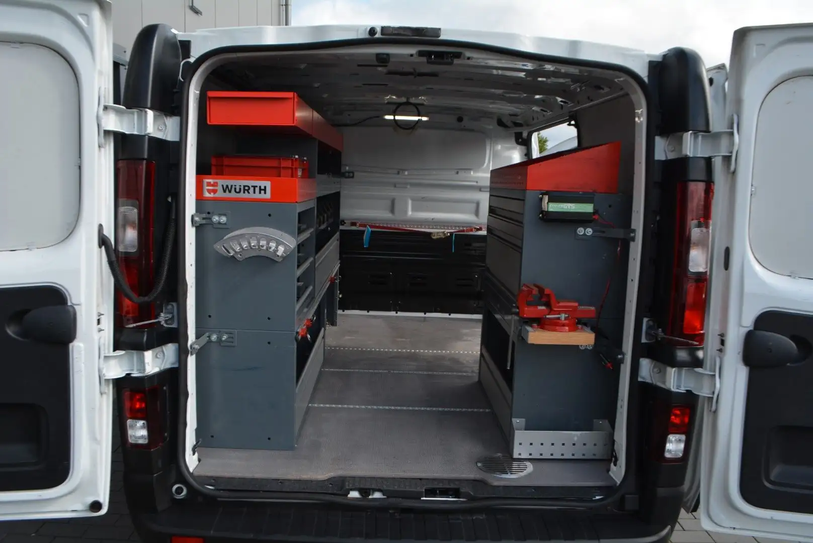 Opel Vivaro B Kasten L1H1  Kamera+Regalsystem Blanc - 1