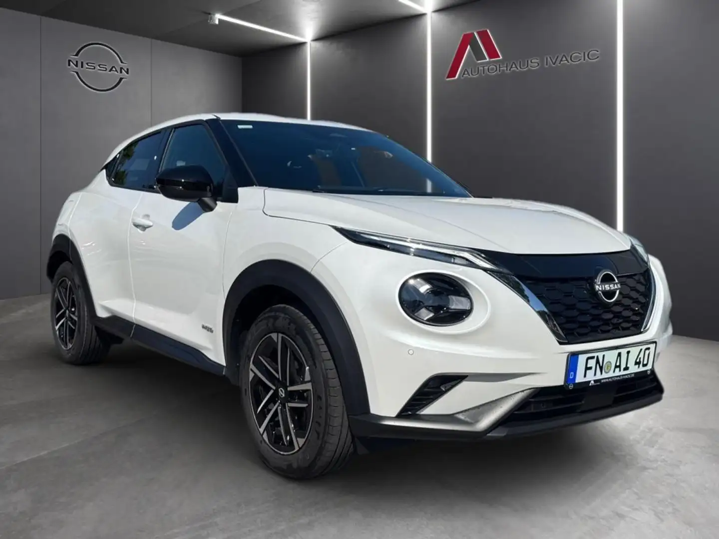 Nissan Juke 1.6 Hybrid ❗️Sofort-Verfügbar❗️☀️Summer-Deal☀️ Weiß - 2
