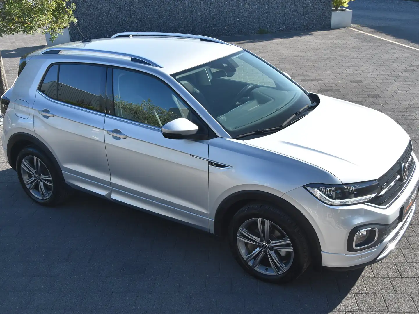 Volkswagen T-Cross 1.0 TSI 110 DSG R-Line Led/Adaptcruis/Navi/Cam/Dab Argento - 2