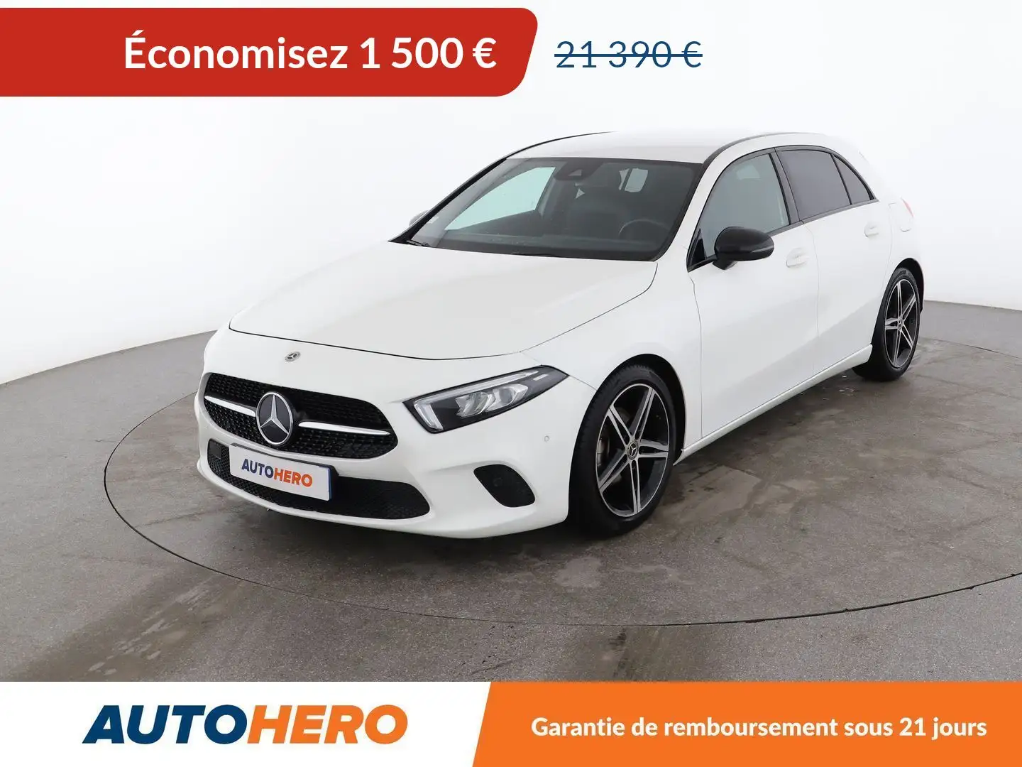 Mercedes-Benz A 180 180 d Progressive Line 7G-DCT Blanc - 1