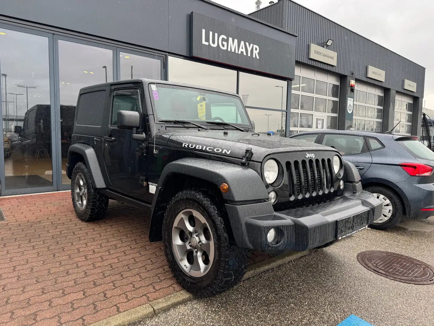 Jeep Wrangler Fiskal LKW 2,8 CRD Rubicon Aut. Schwarz - 2