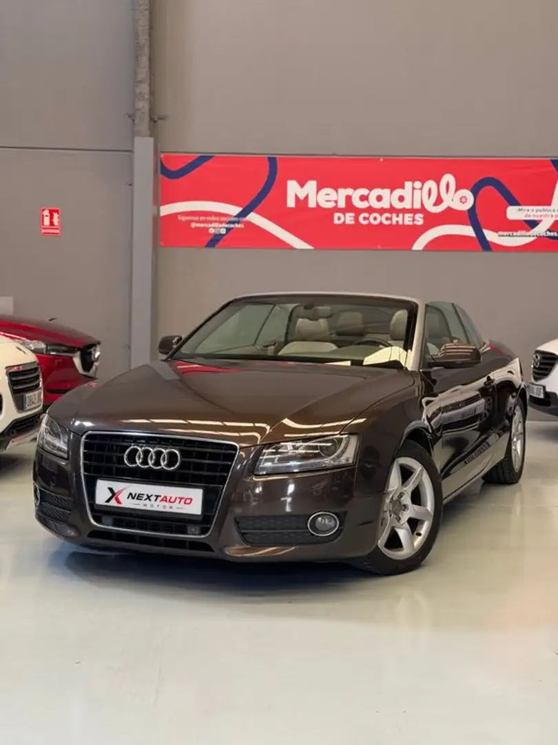 Audi A5 Cabrio 2.0TDI Marrón - 2