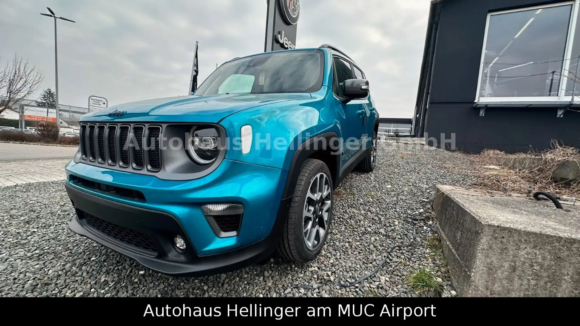Jeep Renegade S Plug-In-Hybrid 4Xe Blau - 1