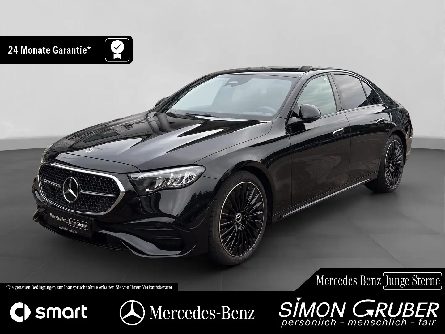Mercedes-Benz E 220 d AMG Night KeyGo Distronic Superscreen Schwarz - 1