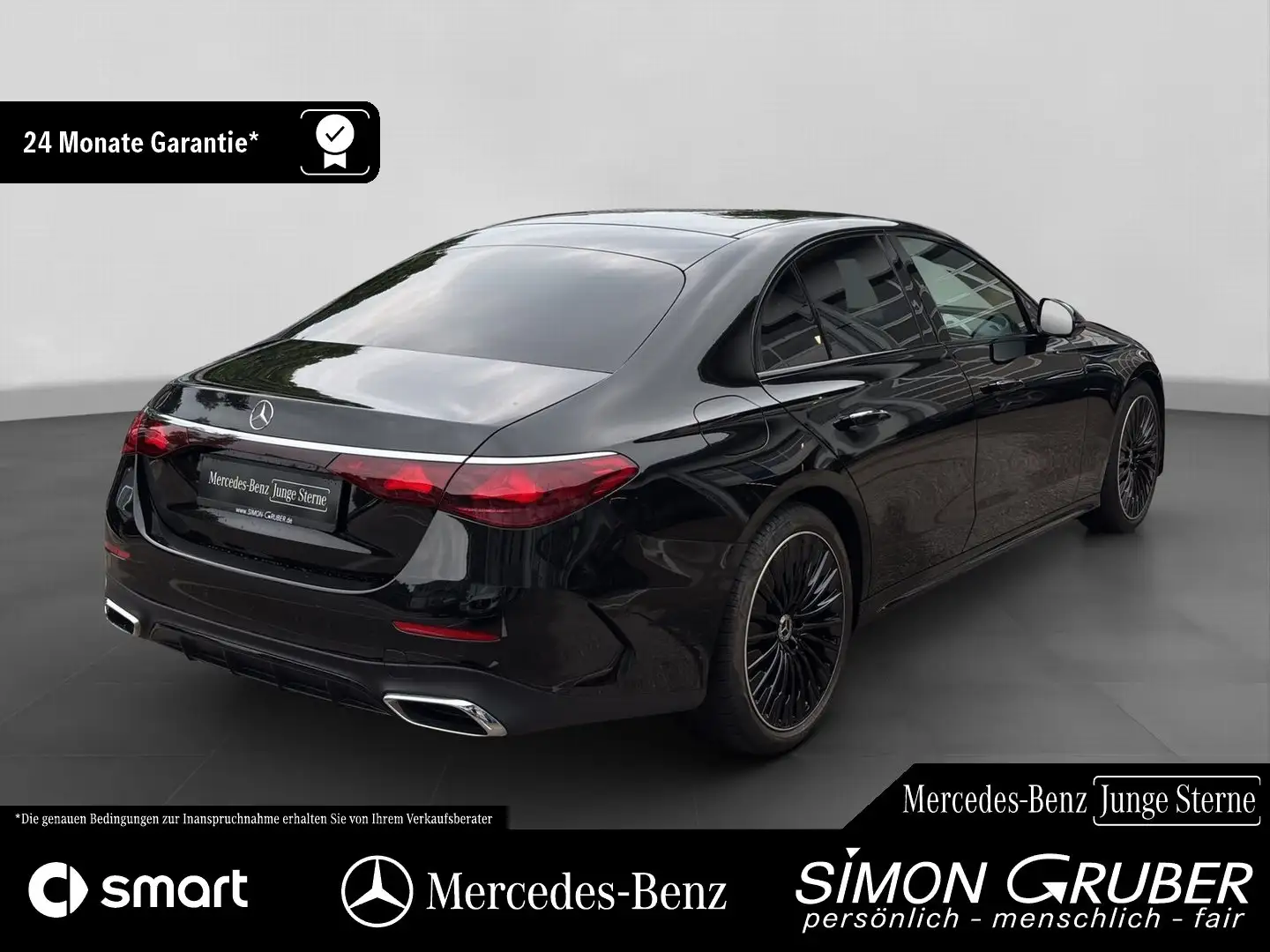 Mercedes-Benz E 220 d AMG Night KeyGo Distronic Superscreen Schwarz - 2