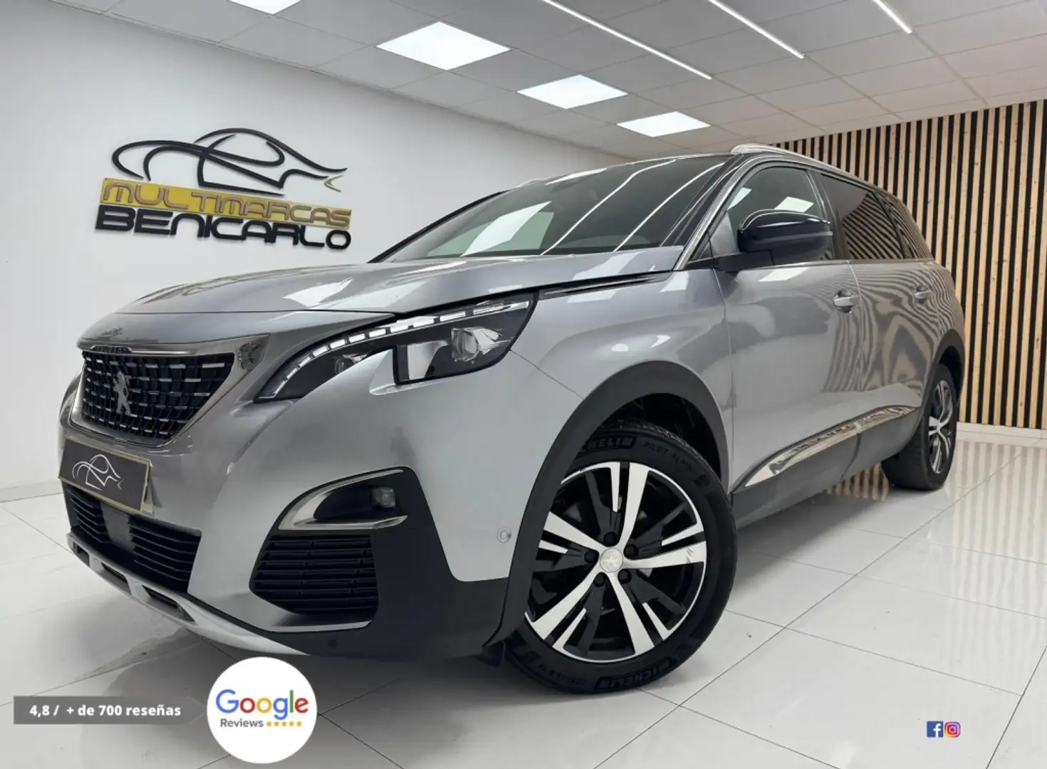 Peugeot 5008 1.5BlueHDi S&S GT Line 130 Grijs - 2